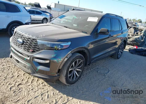 2020 Ford Explorer St z USA, uszkodzony, nr VIN 1FM5K8GC9LGA76242